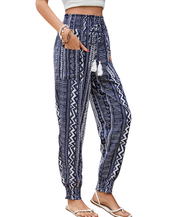 SHOPIQAT New Fashion Women's Ethnic Print Pants - Premium  from shopiqat - Just $8.600! Shop now at shopiqat