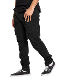 SHOPIQAT Men's Solid Colour Multi-Pocket Casual Cargo Pants - Premium  from shopiqat - Just $10.500! Shop now at shopiqat