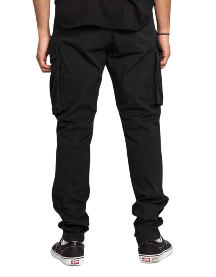 SHOPIQAT Men's Solid Colour Multi-Pocket Casual Cargo Pants - Premium  from shopiqat - Just $10.500! Shop now at shopiqat