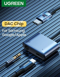 Ugreen Converter USB C to 3.5mm Adapter 2 IN 1 Audio