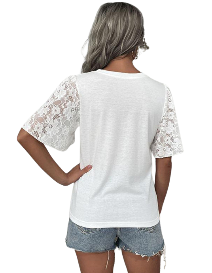 SHOPIQAT New Fashion Women's Valentine's Day Clothing Short Sleeve T-Shirt - Premium  from shopiqat - Just $6.900! Shop now at shopiqat