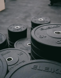 Eleiko XF Bumper Single Plate - 10 kg - Premium  from shopiqat - Just $30! Shop now at shopiqat