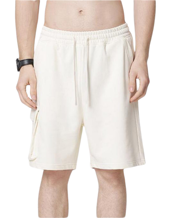 SHOPIQAT Men's Contrasting Colour Stitching Woven Casual Shorts - Premium  from shopiqat - Just $8.460! Shop now at shopiqat