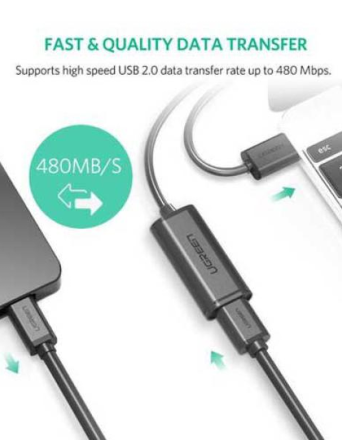 Ugreen USB 2.0 Active Extension Cable 5M