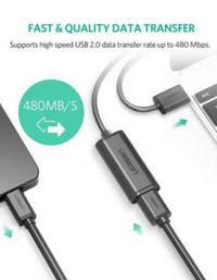 Ugreen USB 2.0 Active Extension Cable 5M