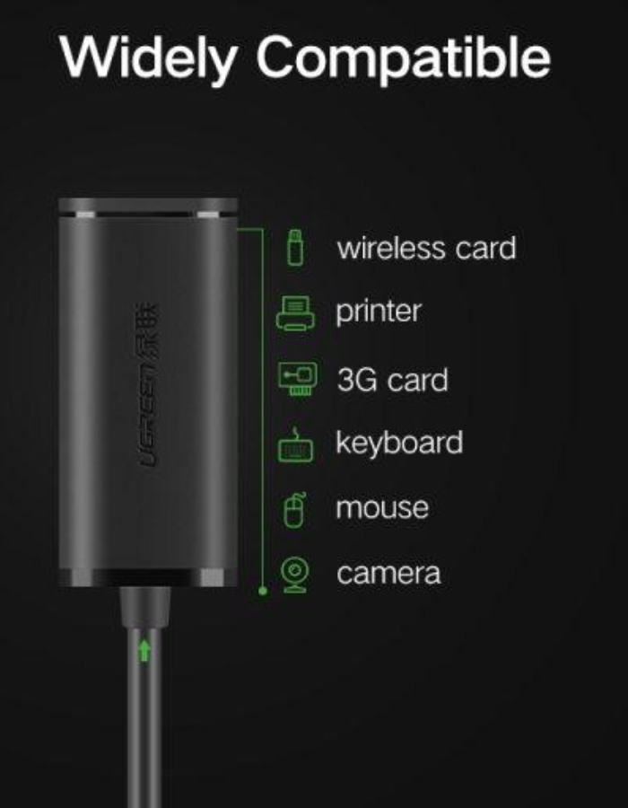 Ugreen USB 2.0 Active Extension Cable 5M