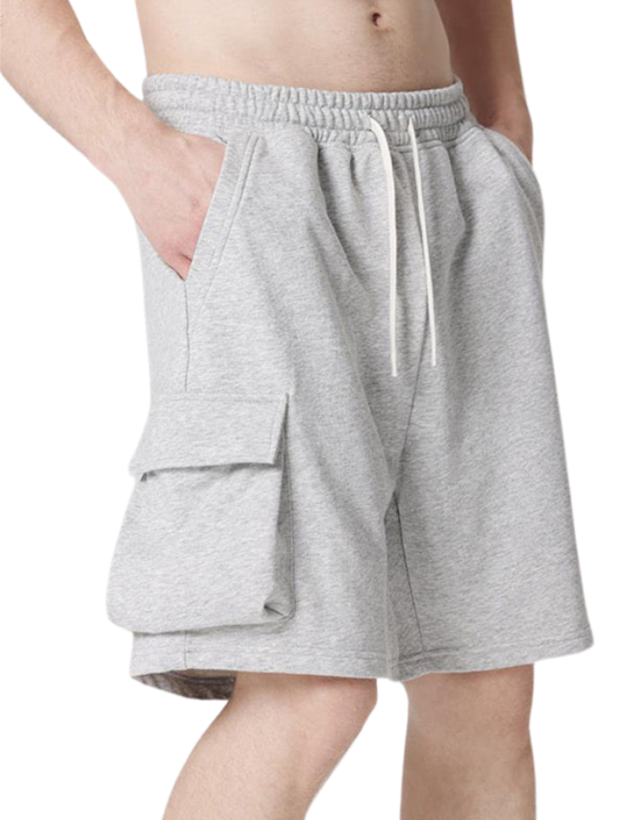 SHOPIQAT Men's Contrasting Colour Stitching Woven Casual Shorts - Premium  from shopiqat - Just $8.460! Shop now at shopiqat