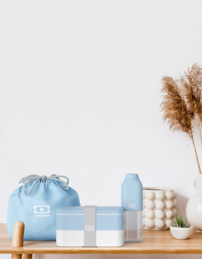 Monbento - MB Pochette Blue Crystal Bento Lunch Bag