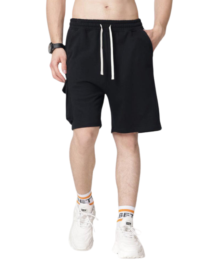 SHOPIQAT Men's Contrasting Colour Stitching Woven Casual Shorts - Premium  from shopiqat - Just $8.460! Shop now at shopiqat