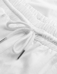 SHOPIQAT Men's Woven Cotton Linen Loose Casual Drawstring Trousers - Premium  from shopiqat - Just $7.950! Shop now at shopiqat