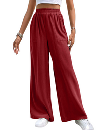 SHOPIQAT New Women's Mid-Waist Straight Pants - Premium  from shopiqat - Just $7.650! Shop now at shopiqat