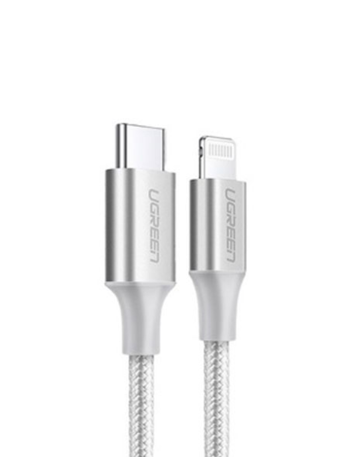 Ugreen USB-C to Lightning Cable M/M Aluminium 1.5 - Silver