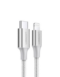 Ugreen USB-C to Lightning Cable M/M Aluminium 1.5 - Silver