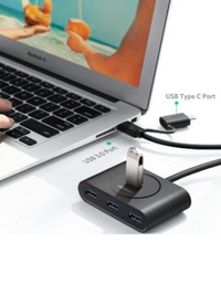 Ugreen USB 3.0 HUB with OTG (USB-C PLUG)