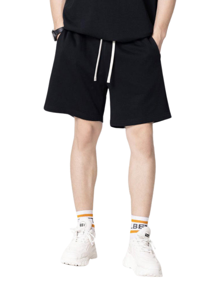 SHOPIQAT Men's Solid Colour Loose Casual Sports Shorts - Premium  from shopiqat - Just $10.500! Shop now at shopiqat
