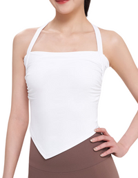 SHOPIQAT Women's Halter Neck Sports Tight Yoga Vest - Premium  from shopiqat - Just $6.750! Shop now at shopiqat
