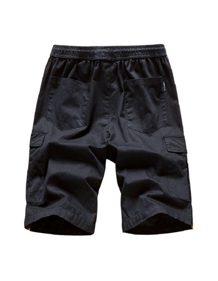 SHOPIQAT Men's Camouflage Print Panel Multi Cargo Shorts - Premium  from shopiqat - Just $8.750! Shop now at shopiqat
