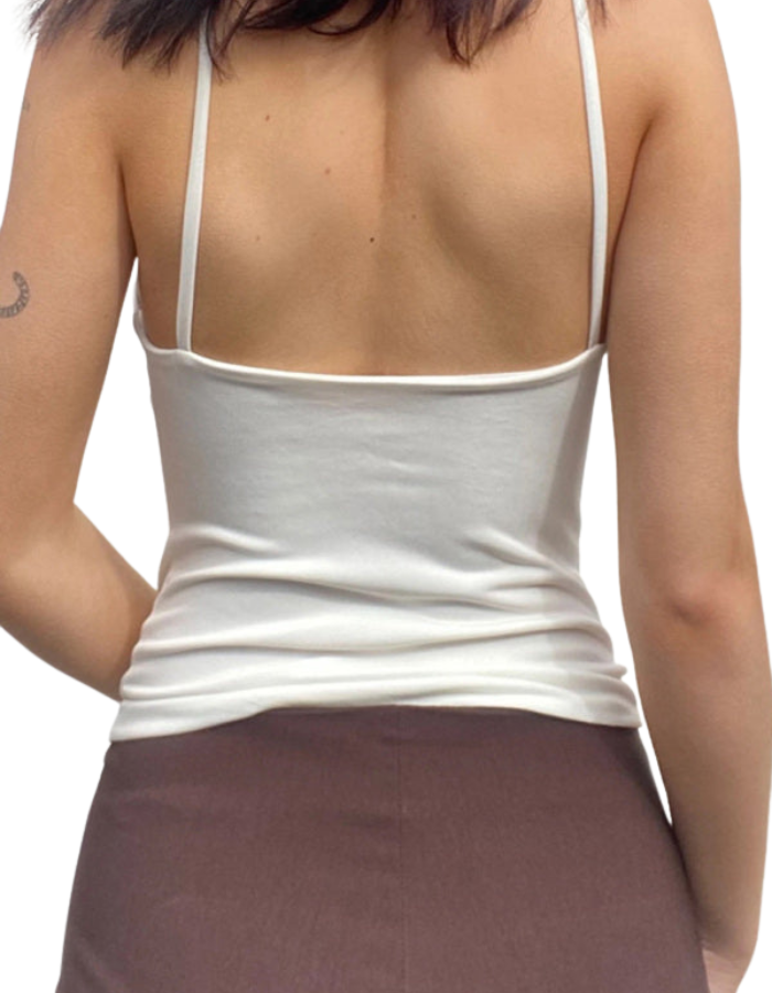 SHOPIQAT Fashionable Chest Hollow Out Navel Slimming Camisole Top - Premium  from shopiqat - Just $5.200! Shop now at shopiqat