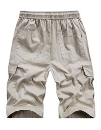 SHOPIQAT Men's Camouflage Print Panel Multi Cargo Shorts - Premium  from shopiqat - Just $8.750! Shop now at shopiqat