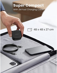 Ugreen PD 25W Super Fast Charger Plug with USB C Cable 2M - Black