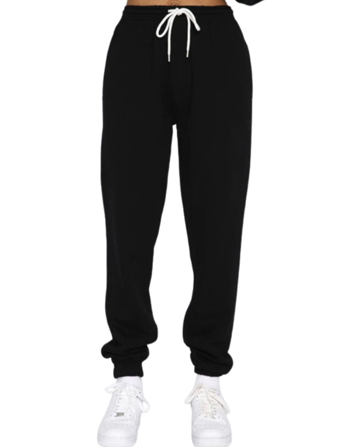 SHOPIQAT Women's New Solid Colour Stand-Up Collar Zipper Pullover Long-Sleeved Sweatshirt and Trousers Suit - Premium  from shopiqat - Just $15.900! Shop now at shopiqat