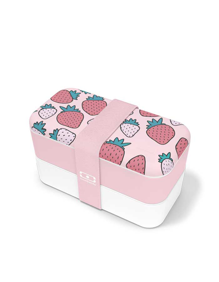 Monbento - MB Original Graphic Strawberry Bento Box