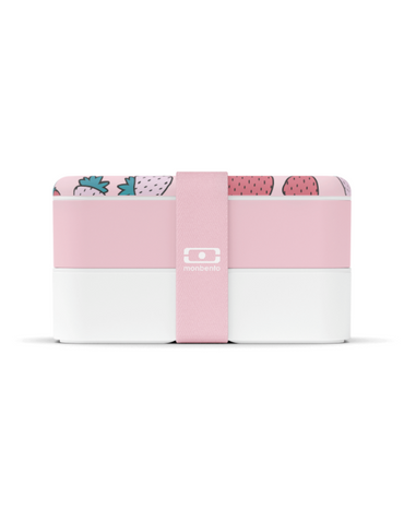 Monbento - MB Original Graphic Strawberry Bento Box