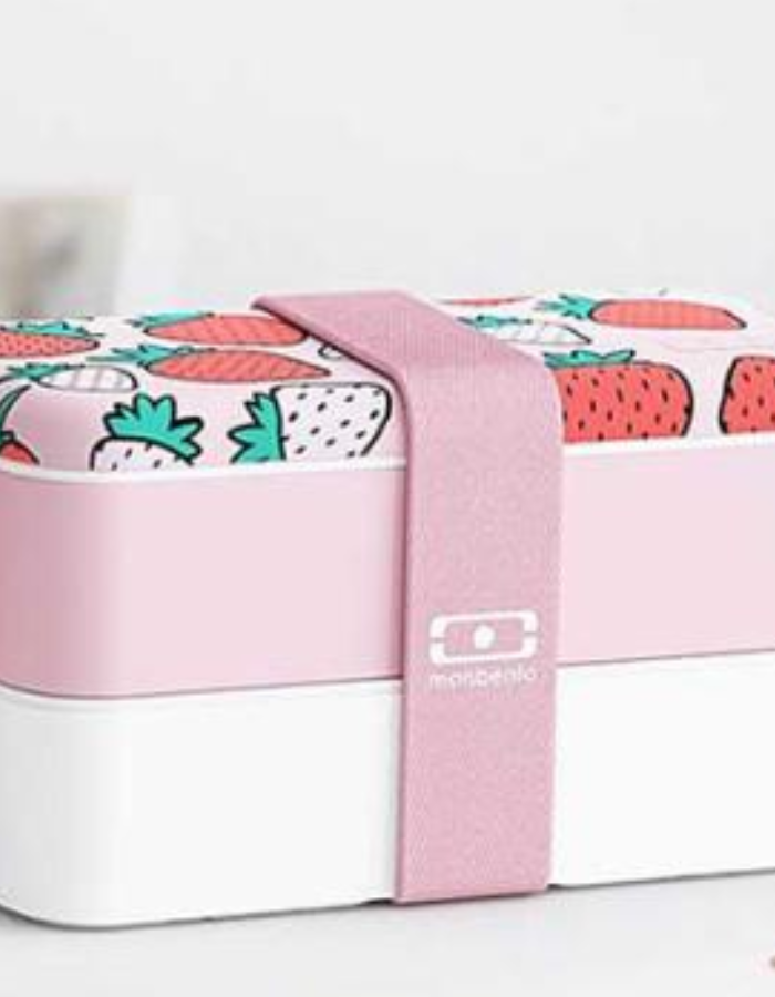 Monbento - MB Original Graphic Strawberry Bento Box