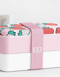 Monbento - MB Original Graphic Strawberry Bento Box