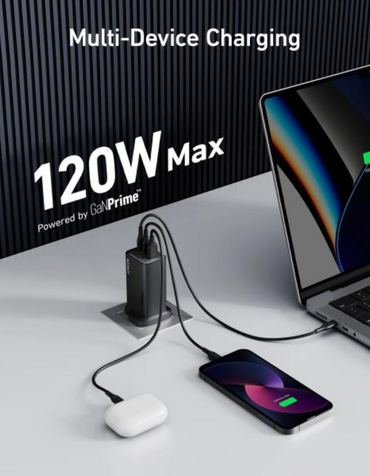 Anker 737 Charger (GaNPrime 120W) - Black shopiqat