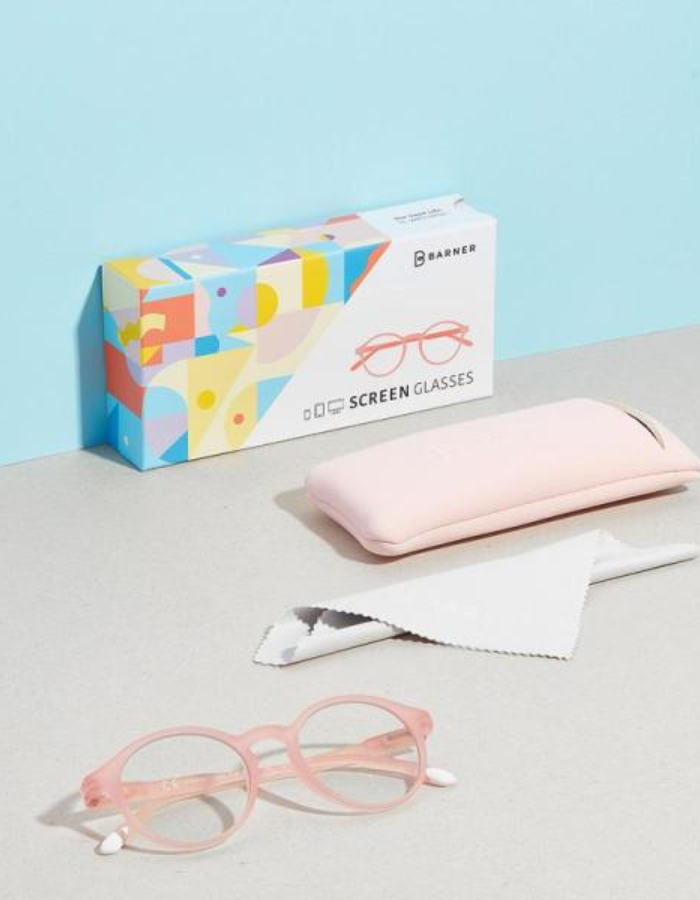 Barner Le Marais Screen Glasses - Dusty Pink