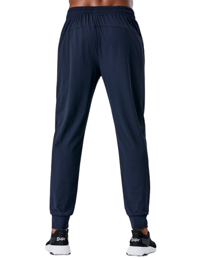 SHOPIQAT Men's Quick-Drying Elastic Casual Fitness Training Zipper Trousers - Premium  from shopiqat - Just $8.700! Shop now at shopiqat