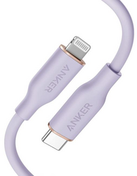Anker PowerLine III Flow USB-C With Lightning Connector 1.8m - Purple