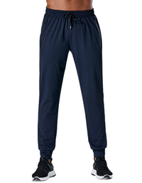 SHOPIQAT Men's Quick-Drying Elastic Casual Fitness Training Zipper Trousers - Premium  from shopiqat - Just $8.700! Shop now at shopiqat