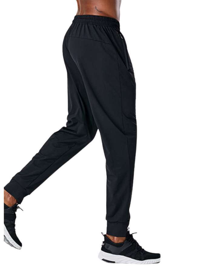 SHOPIQAT Men's Quick-Drying Elastic Casual Fitness Training Zipper Trousers - Premium  from shopiqat - Just $8.700! Shop now at shopiqat