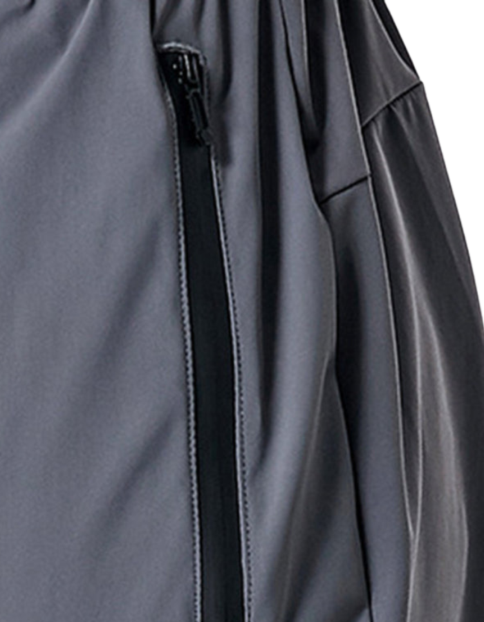 SHOPIQAT Men's Quick-Drying Elastic Casual Fitness Training Zipper Trousers - Premium  from shopiqat - Just $8.700! Shop now at shopiqat