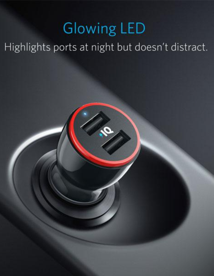 Anker PowerDrive 2 IQ Car Charger