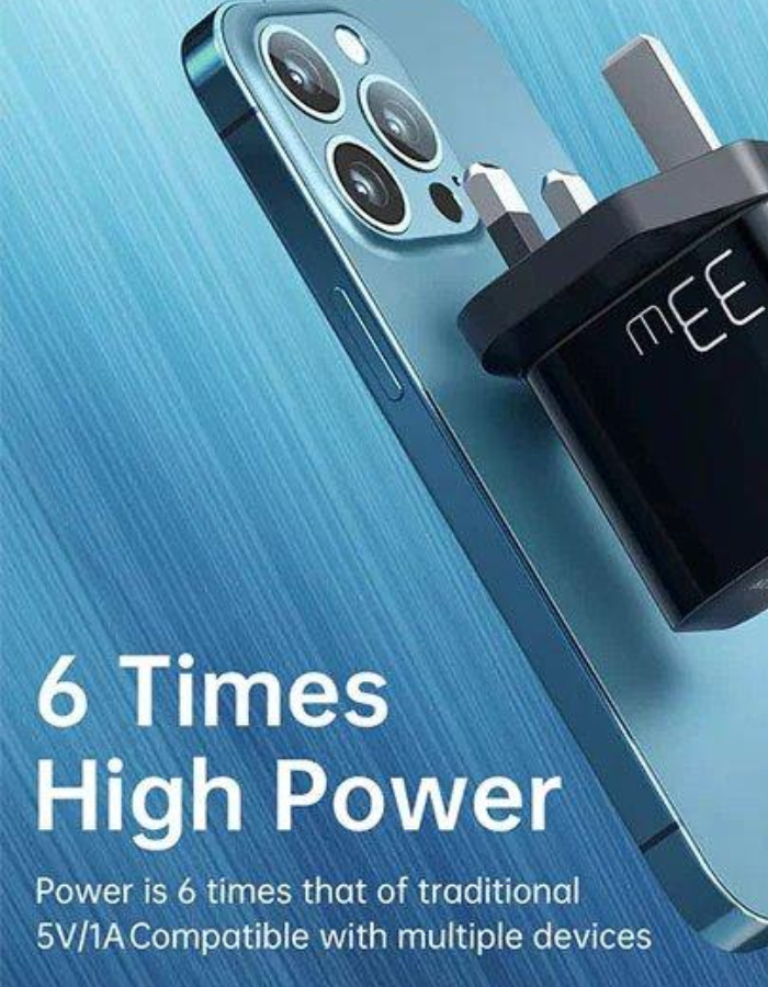 Engage Dual Port Quick Charger Power Adapter 33W PD - Black