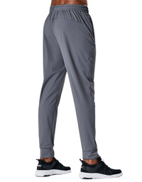 SHOPIQAT Men's Quick-Drying Elastic Casual Fitness Training Zipper Trousers - Premium  from shopiqat - Just $8.700! Shop now at shopiqat