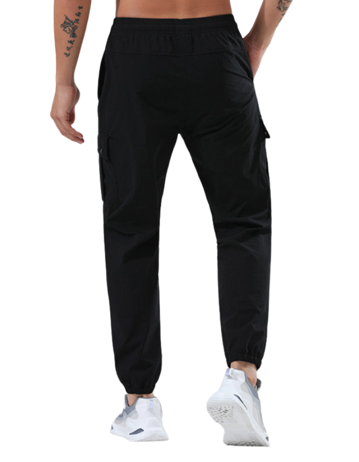 SHOPIQAT Men's Quick-Drying Elastic Casual Fitness Training Cargo Pocket Trousers - Premium  from shopiqat - Just $8.600! Shop now at shopiqat