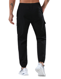 SHOPIQAT Men's Quick-Drying Elastic Casual Fitness Training Cargo Pocket Trousers - Premium  from shopiqat - Just $8.600! Shop now at shopiqat