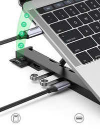 Ugreen USB C Laptop Docking Station, 4 Levels Foldable X-Kit