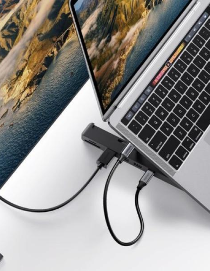 Ugreen USB C Laptop Docking Station, 4 Levels Foldable X-Kit