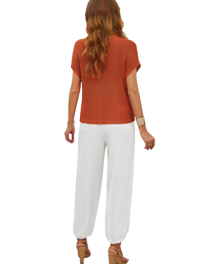 SHOPIQAT Spring and Summer Temperament Casual Woolen Trousers Suit - Premium  from shopiqat - Just $16.750! Shop now at shopiqat