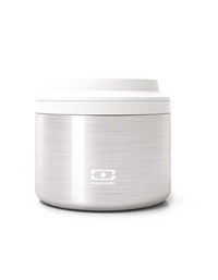 Monbento -MB Element Silver - The Insulated Lunch Box