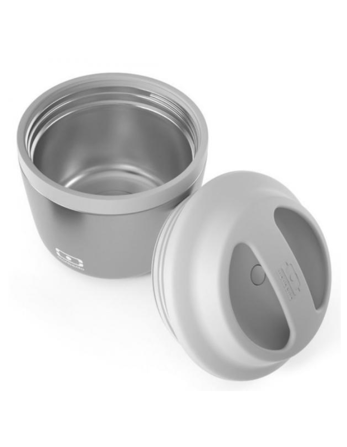Monbento -MB Element Silver - The Insulated Lunch Box