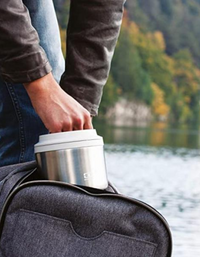 Monbento -MB Element Silver - The Insulated Lunch Box