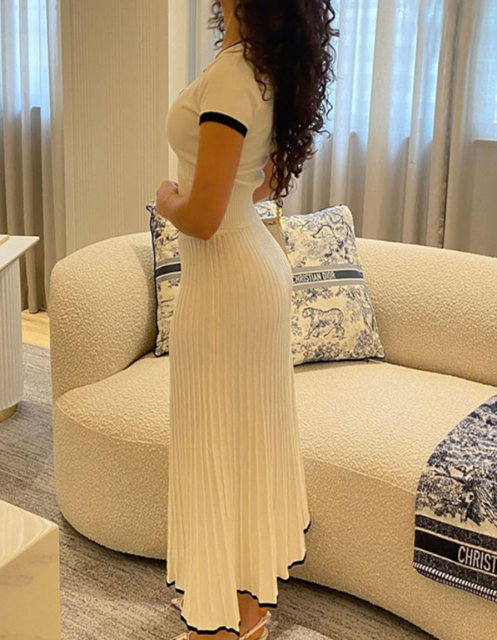 SHOPIQAT New Spring and Summer Elegant Casual Commuting Fashion Dress Set - Premium  from shopiqat - Just $12.900! Shop now at shopiqat