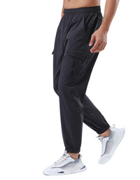 SHOPIQAT Men's Quick-Drying Elastic Casual Fitness Training Cargo Pocket Trousers - Premium  from shopiqat - Just $8.600! Shop now at shopiqat