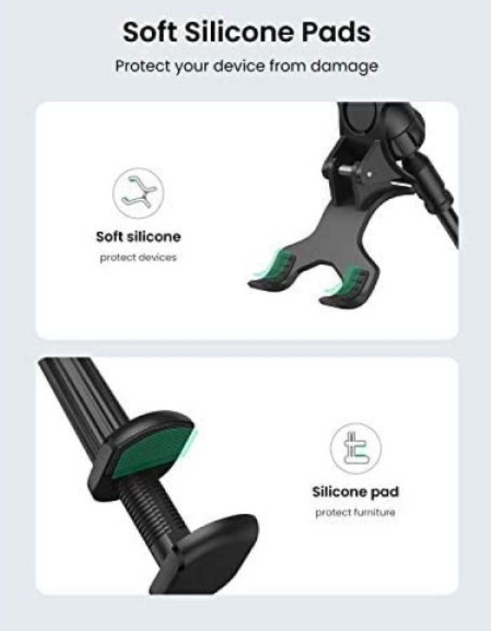 Ugreen Multifunctional Phone Clip Stand 90cm - Black